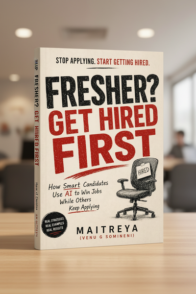 Fresher? Get Hired First: How Smart Candidates Use AI To Win Jobs While Others Keep Applying (Instant eBook)