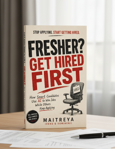 Fresher? Get Hired First: How Smart Candidates Use AI To Win Jobs While Others Keep Applying (Instant eBook)