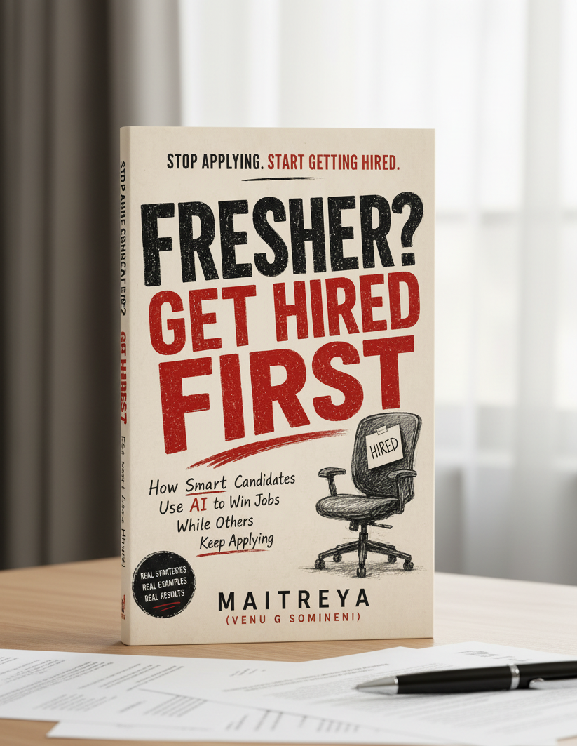 Fresher? Get Hired First: How Smart Candidates Use AI To Win Jobs While Others Keep Applying (Instant eBook)