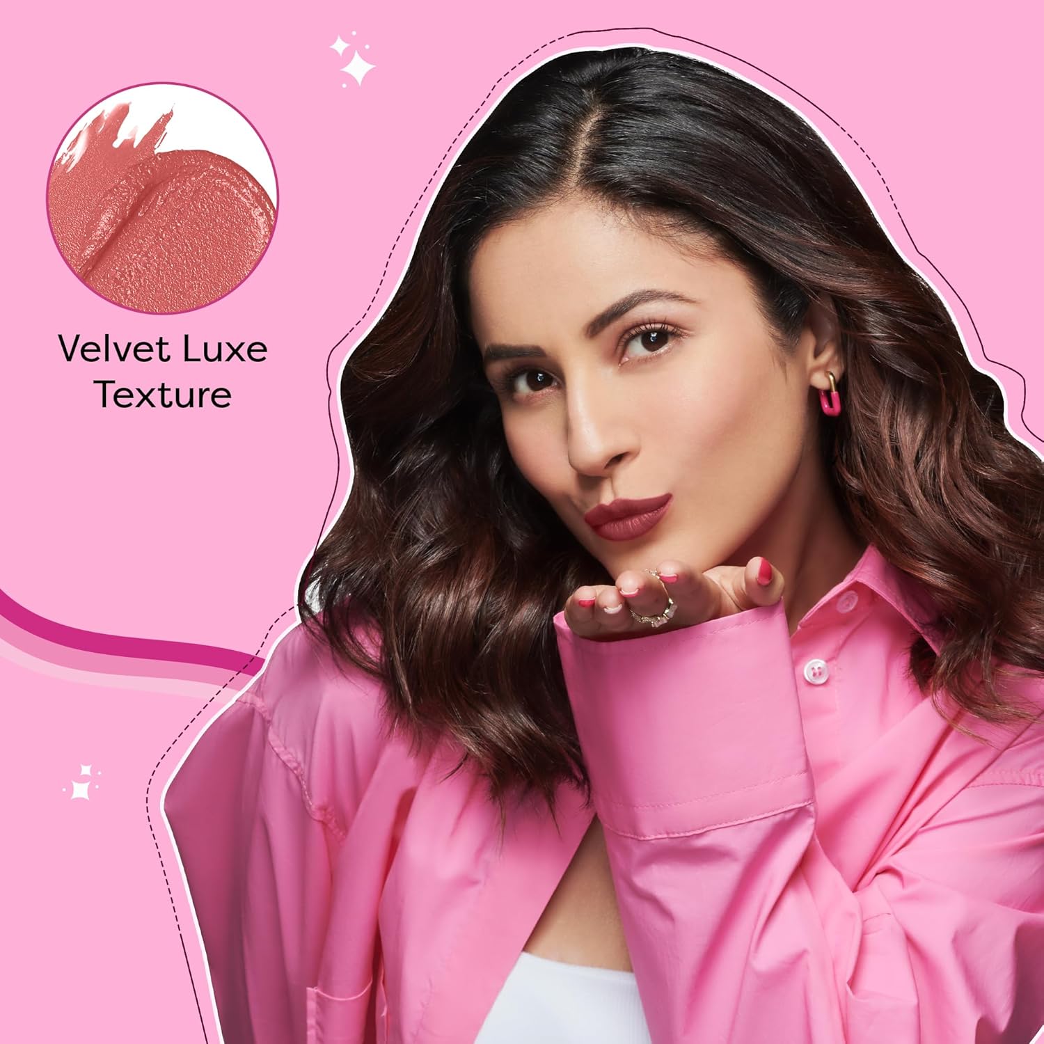 SUGAR SUGAR POP Satin Matte Luxe 10 Rose 3Gm (349)