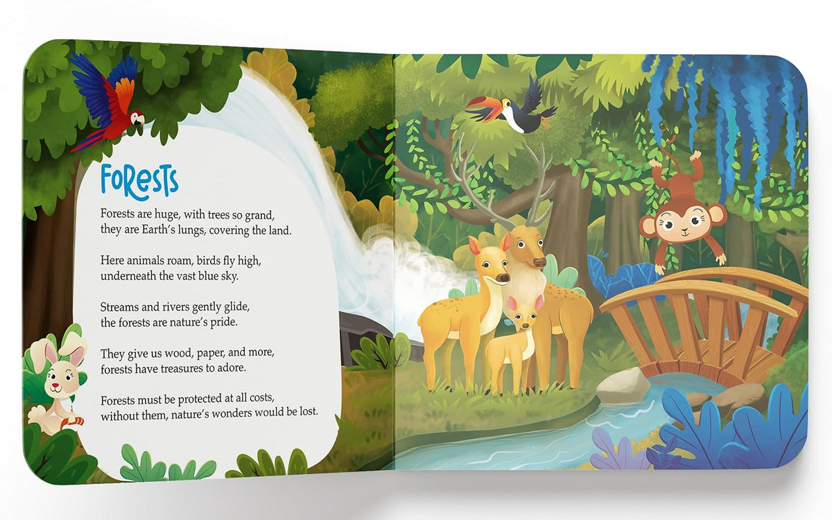 Nature Rhymes: Illustrated Nature Poems for Little