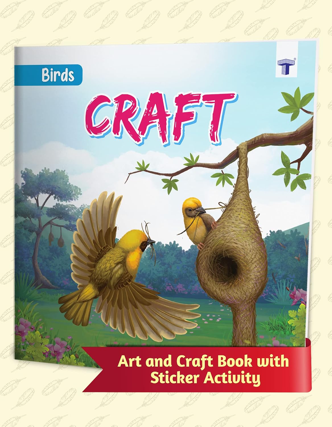 Bird Craft Book for Kids | DIY Art & Sticker Activity Book - Image 1