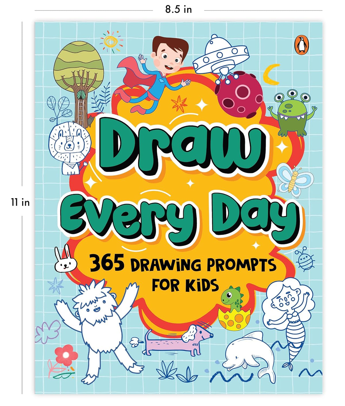 Draw Everyday: Book of Daily Doodles for