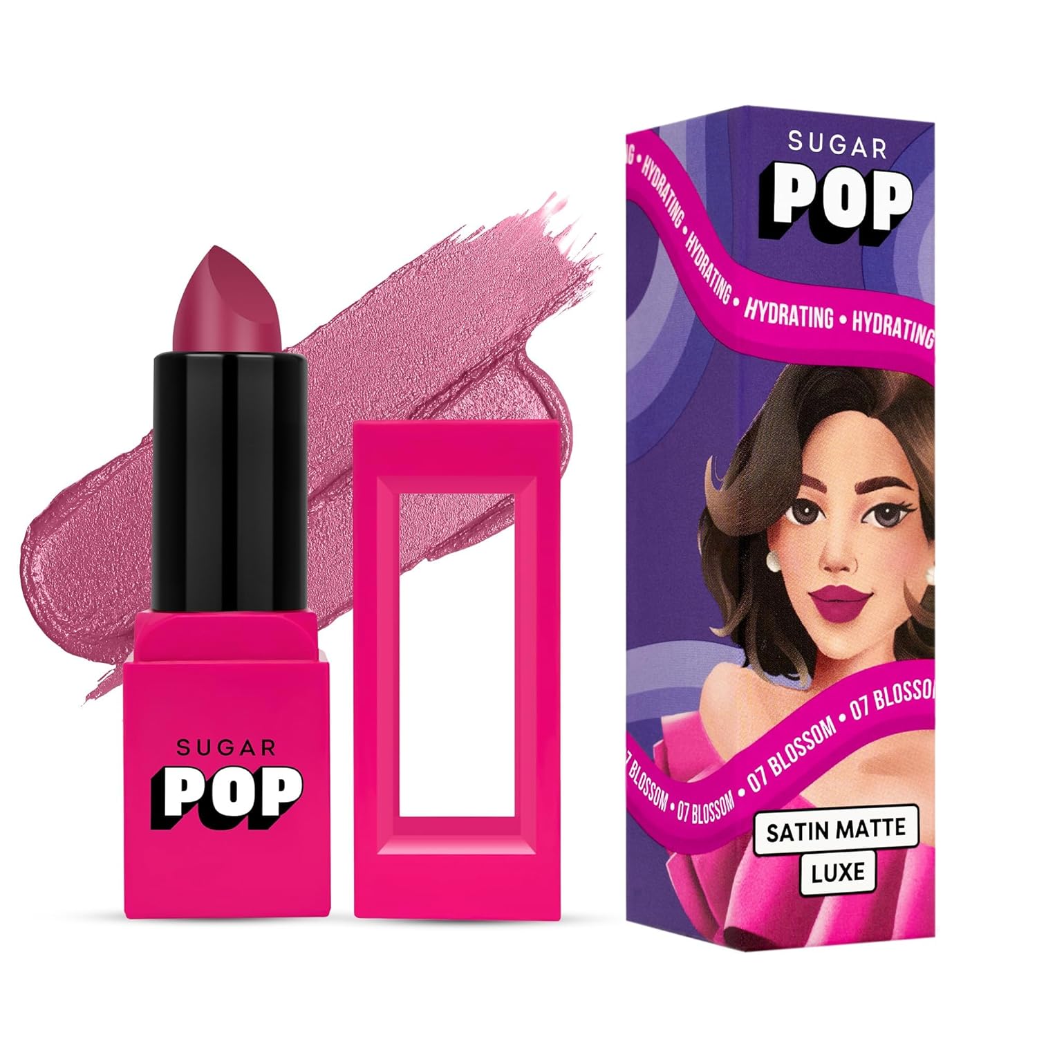 SUGAR SUGAR POP Satin Matte Luxe 07 Blossom 3Gm (349)