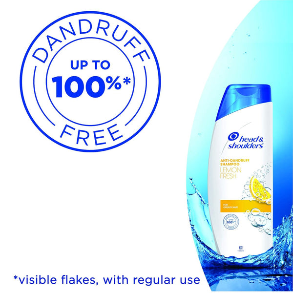 Head & Shoulders , Anti Dandruff Shampoo, Lemon Fresh, (180 ML)