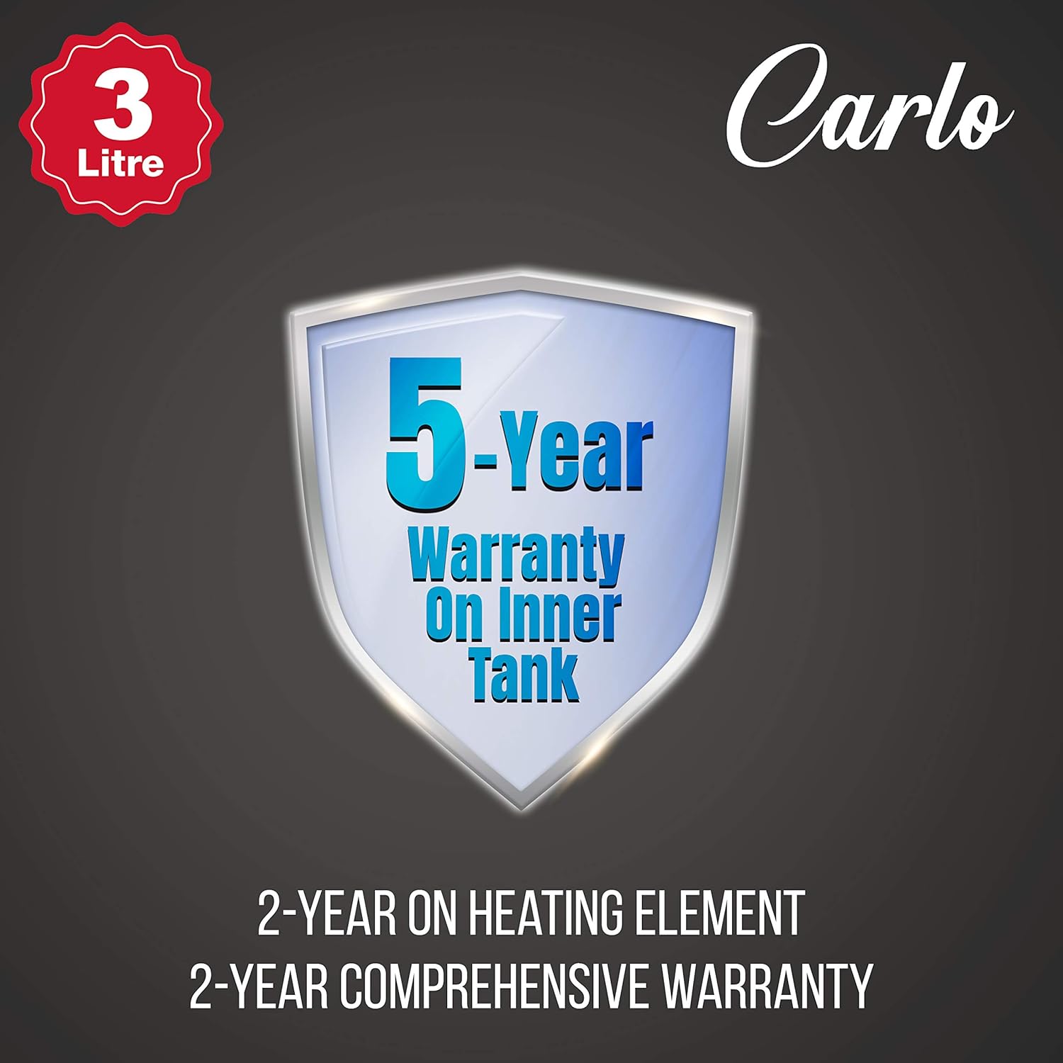 Havells Carlo 3 Litre Instant Water Heater – White & Blue