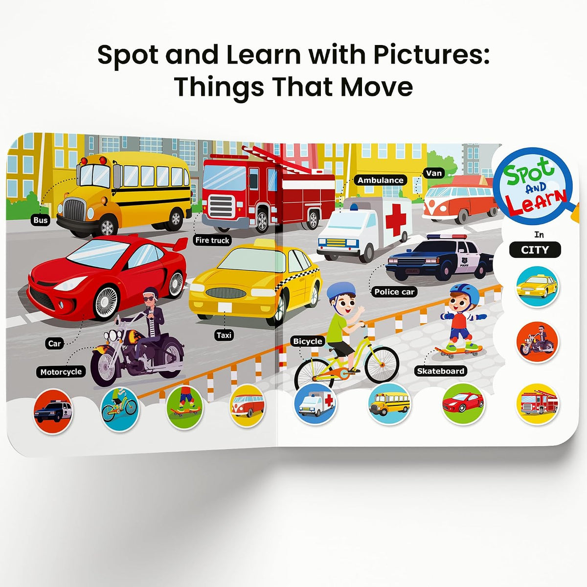 Spot and Learn with Pictures (5 Books Pi