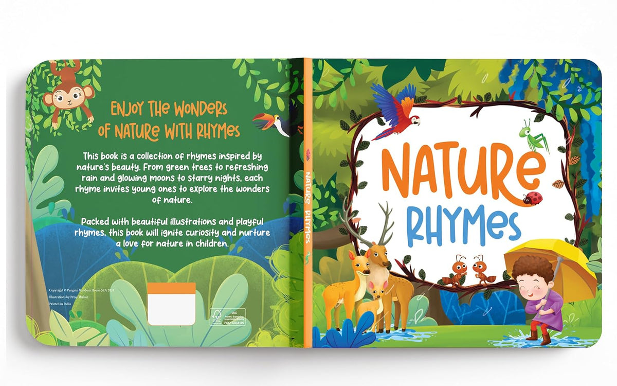 Nature Rhymes: Illustrated Nature Poems for Little