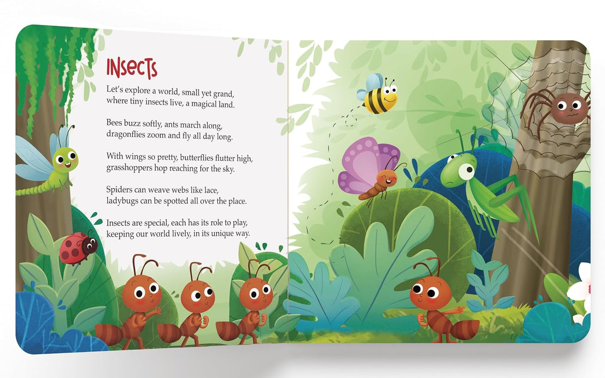 Nature Rhymes: Illustrated Nature Poems for Little