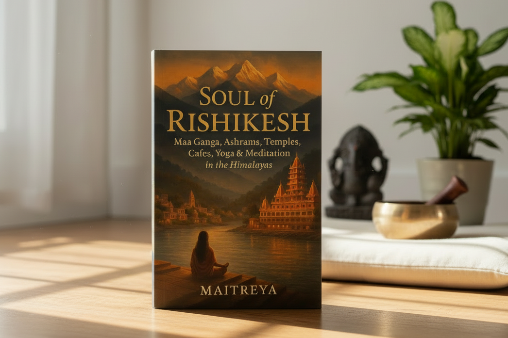 Soul of Rishikesh: Maa Ganga, Ashrams, Temples, Cafes, Yoga & Meditation in the Himalayas ( Instant eBook)