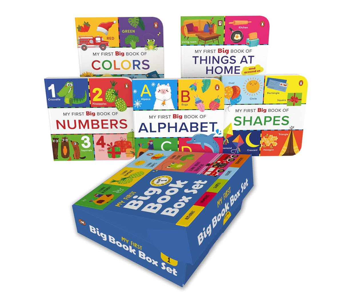 My First Big Book Box - Volume 1 (5 Boo