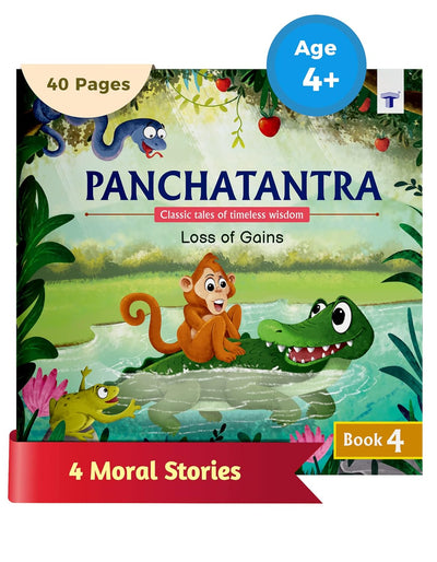 Traditional Moral Stories Book for Kids Panchatantra 4