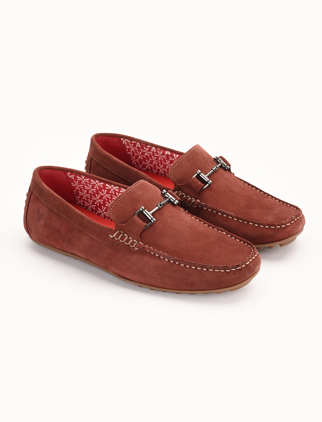 The Seti Tan Suede Men Casual Drivers V8 By Ruosh
