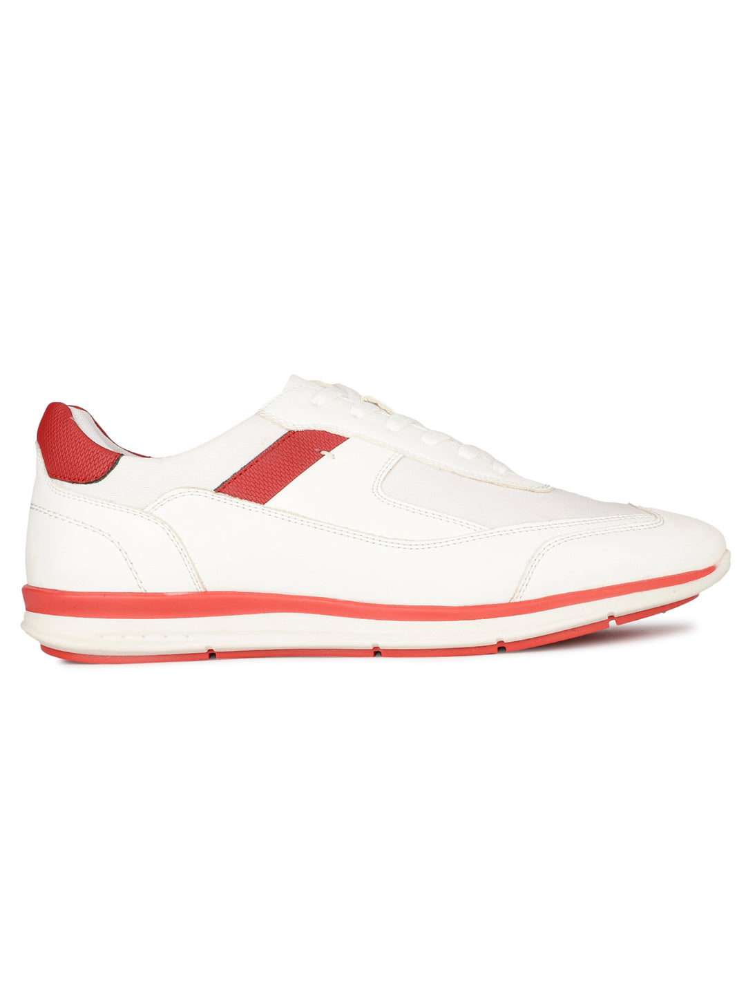 Bata Men Silver Casual Lace-up Sneaker - Silver - View 2