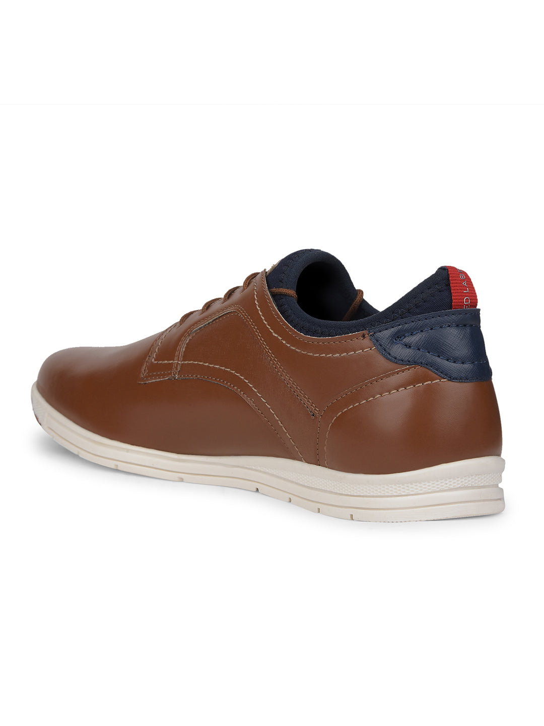 Bata Men Tan Formal Lace-up Derby Shoes - Tan - View 3