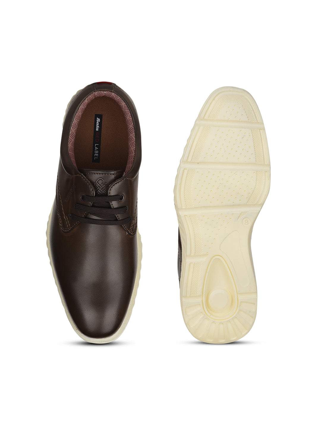 Bata Men Brown Casual Lace-up Shoes - Brown - View 4