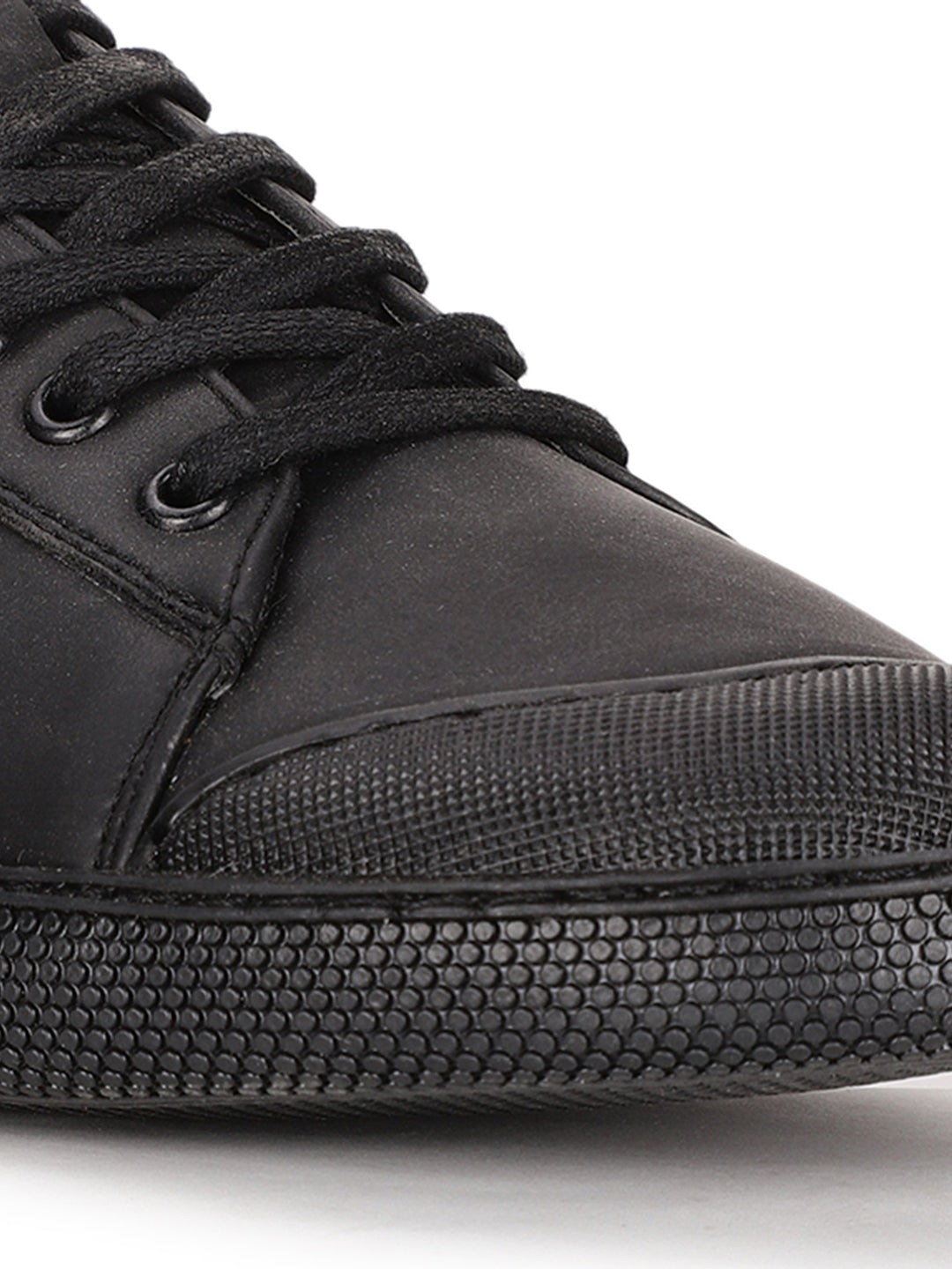 North Star Men Black Casual Lace-up Sneaker - Black - View 5