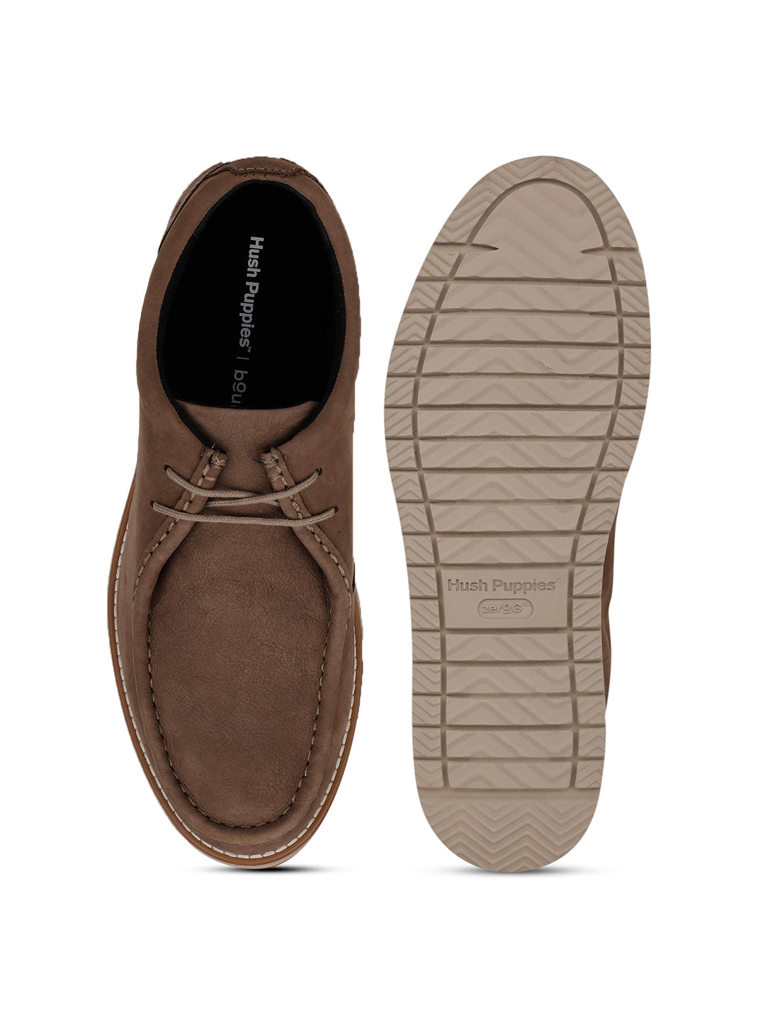 Hush Puppies Men Tan Casual Lace-up Shoes - Tan - View 4