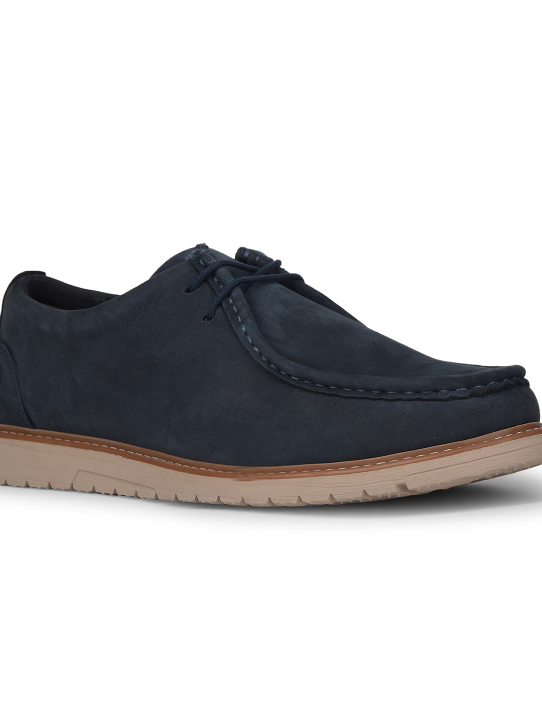 Hush Puppies Men Navy Blue Casual Lace-up Shoes - Navy Blue - View 5