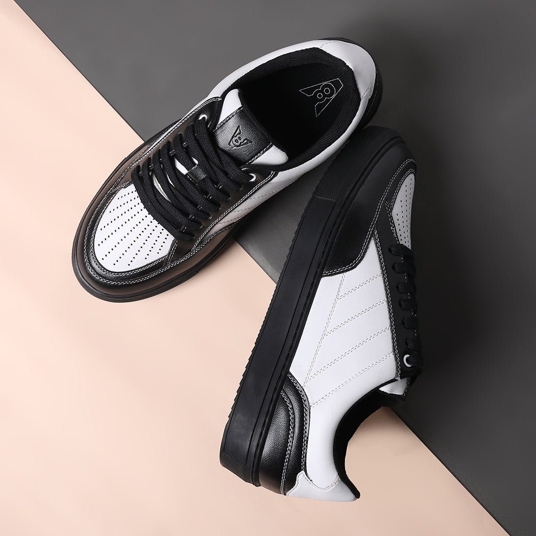 The Groove Black Men Casual Sneaker V8 By Ruosh