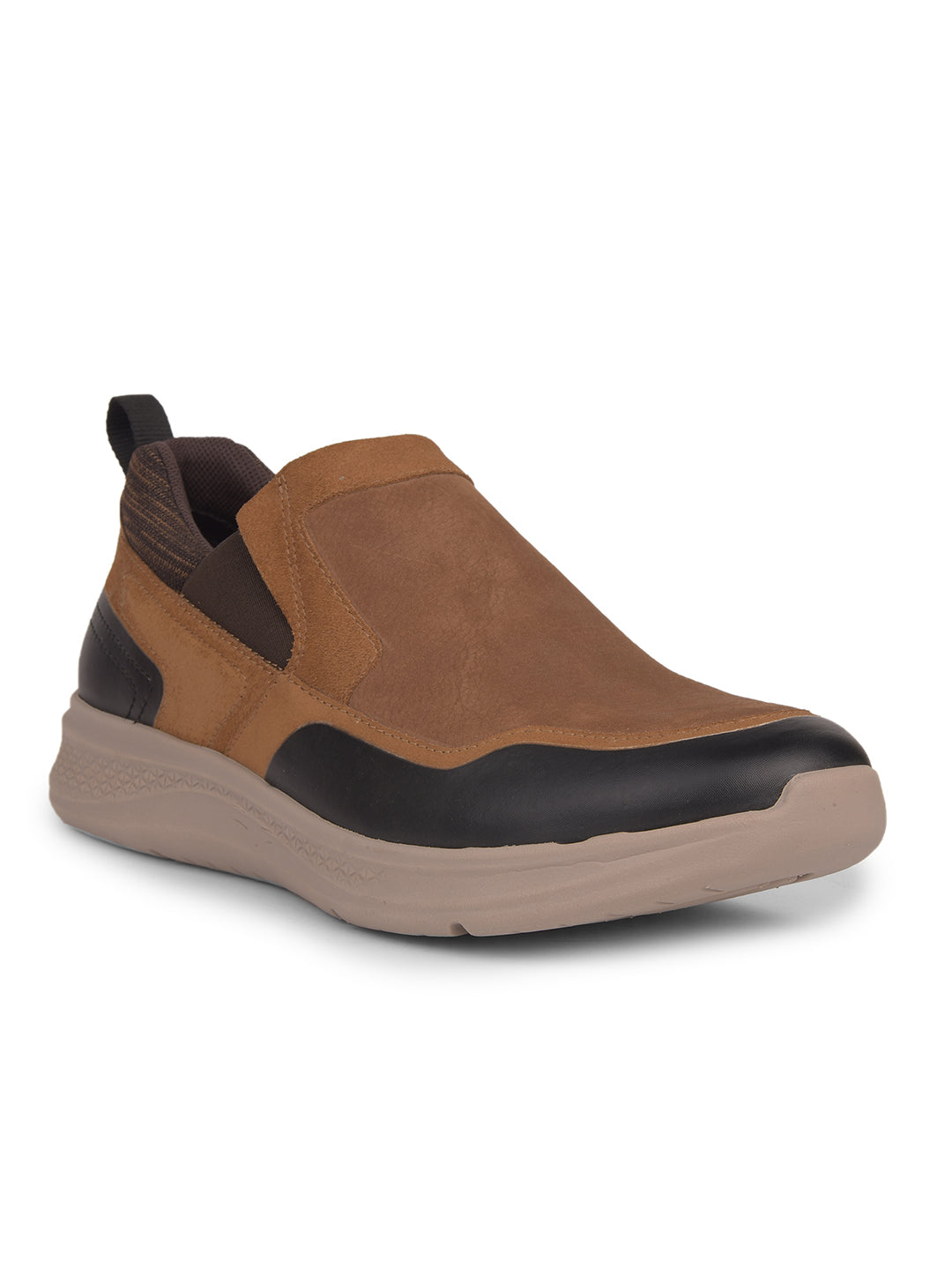 Hush Puppies Men Tan Casual Slip-on Shoes - Tan - View 1