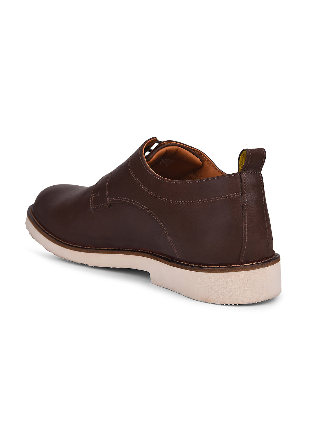 Hush Puppies Men Brown Formal Lace-up Derby Shoes - Brown - View 3