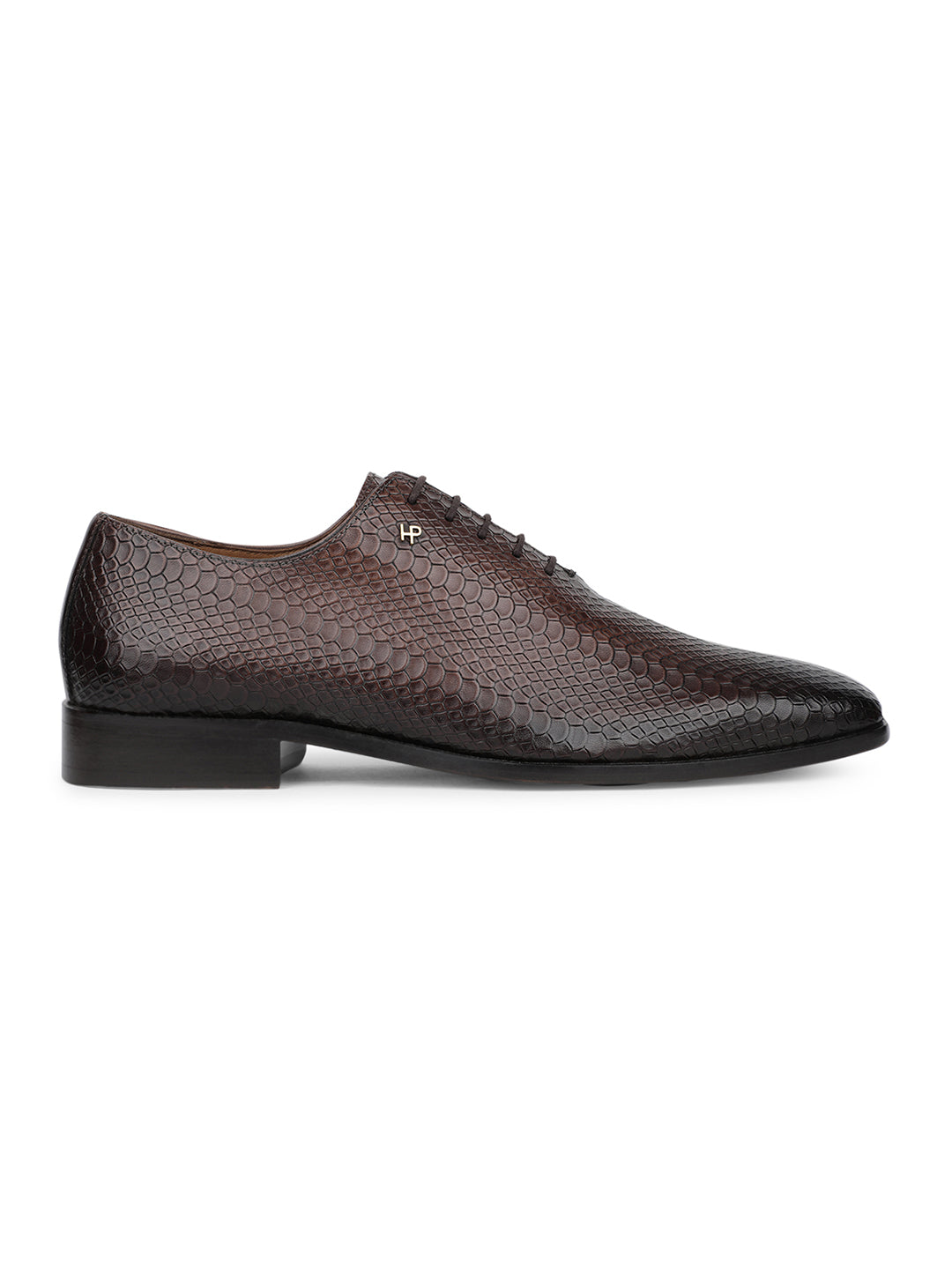 Hush Puppies Men Brown Formal Lace-up Derby Shoes - Brown - View 2