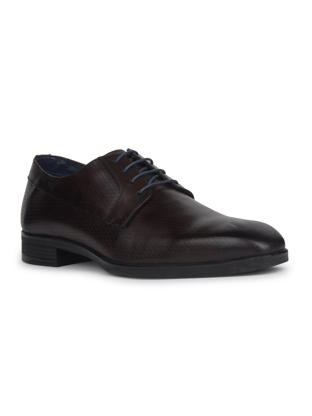 Bata Men Brown Formal Lace-up Derby Shoes - Brown - View 1