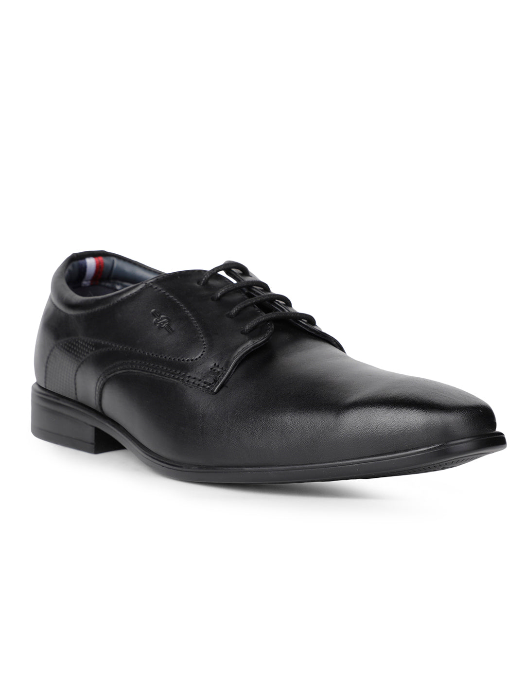 Bata Men Black Formal Lace-up Derby Shoes - Black - View 1