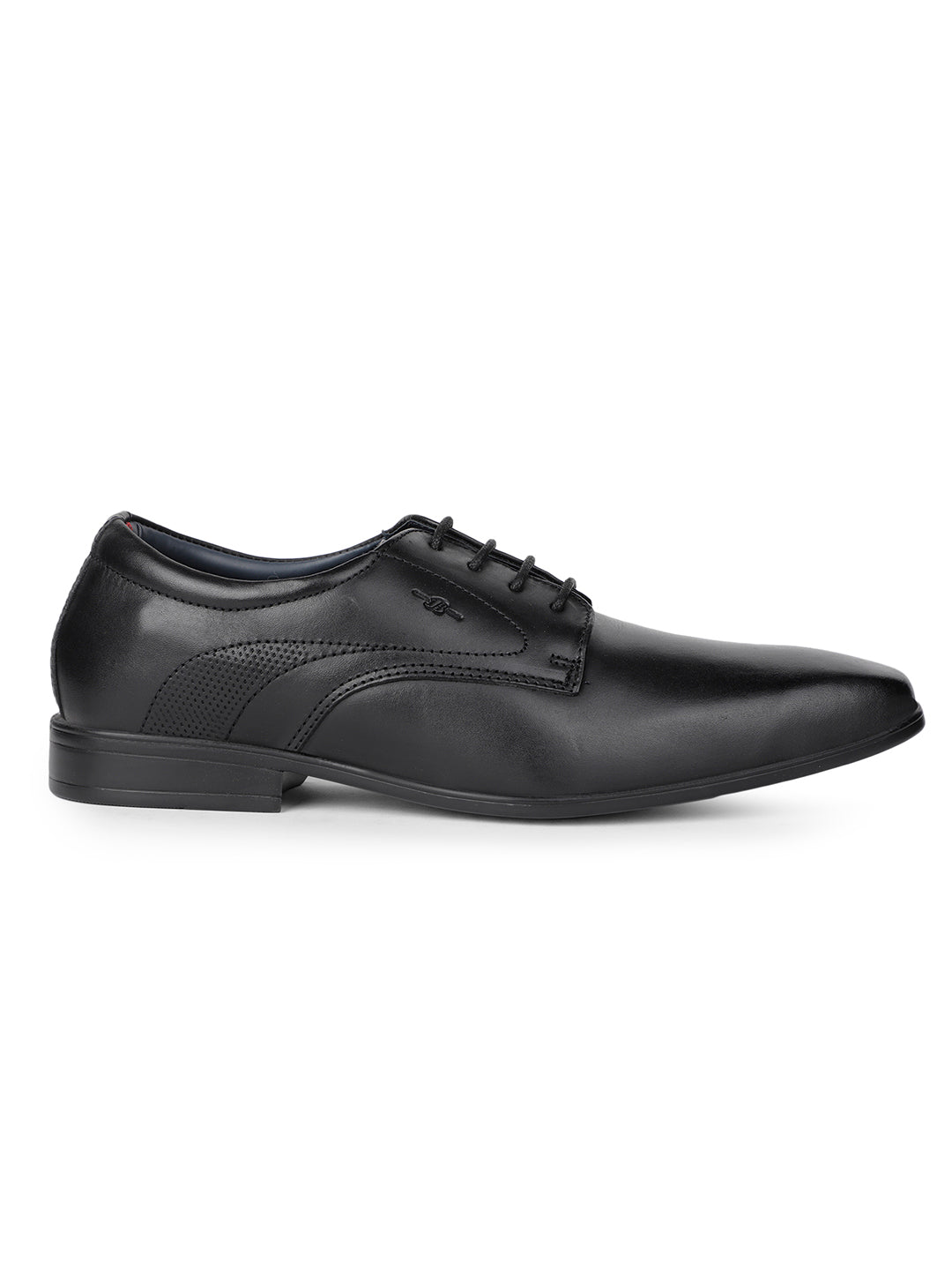 Bata Men Black Formal Lace-up Derby Shoes - Black - View 2