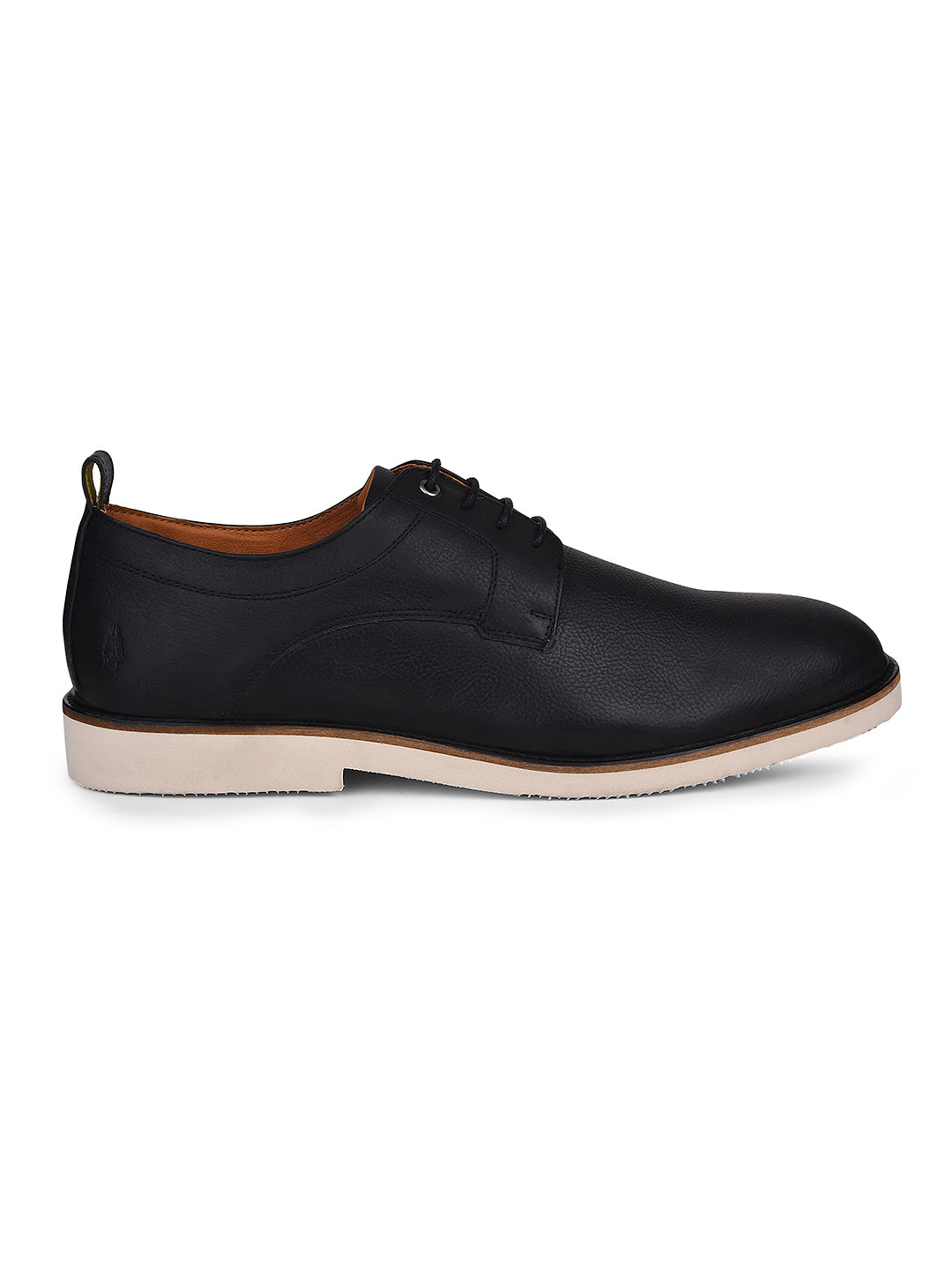 Hush Puppies Men Black Casual Lace-up Shoes - Black - View 2