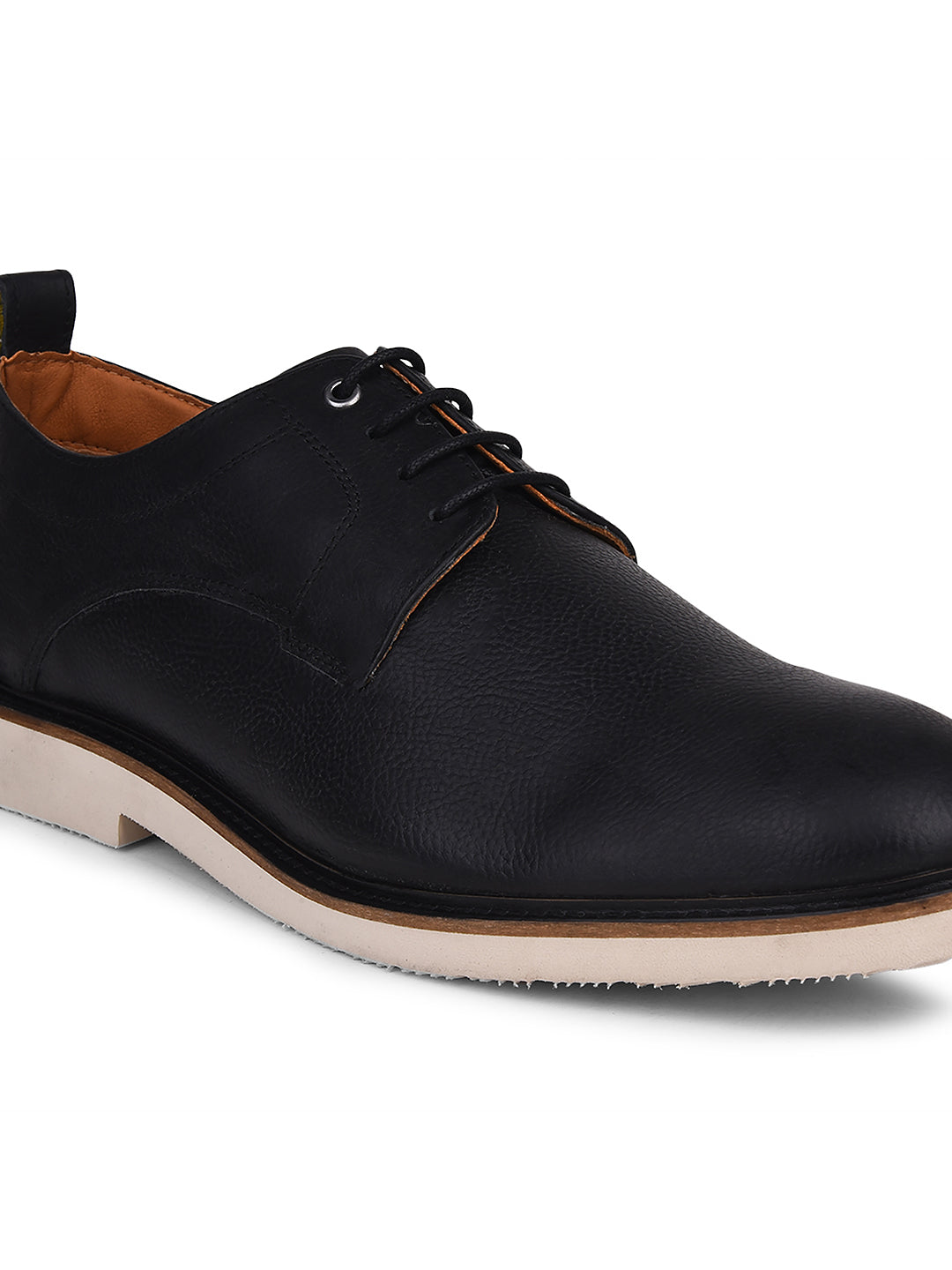 Hush Puppies Men Black Casual Lace-up Shoes - Black - View 5