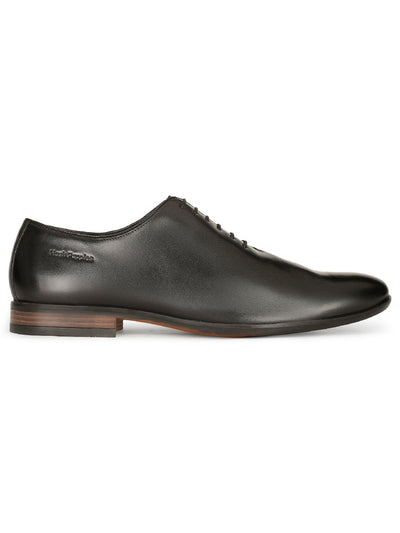 Hush Puppies Men Black Formal Lace-up Derby Shoes - Black - View 2