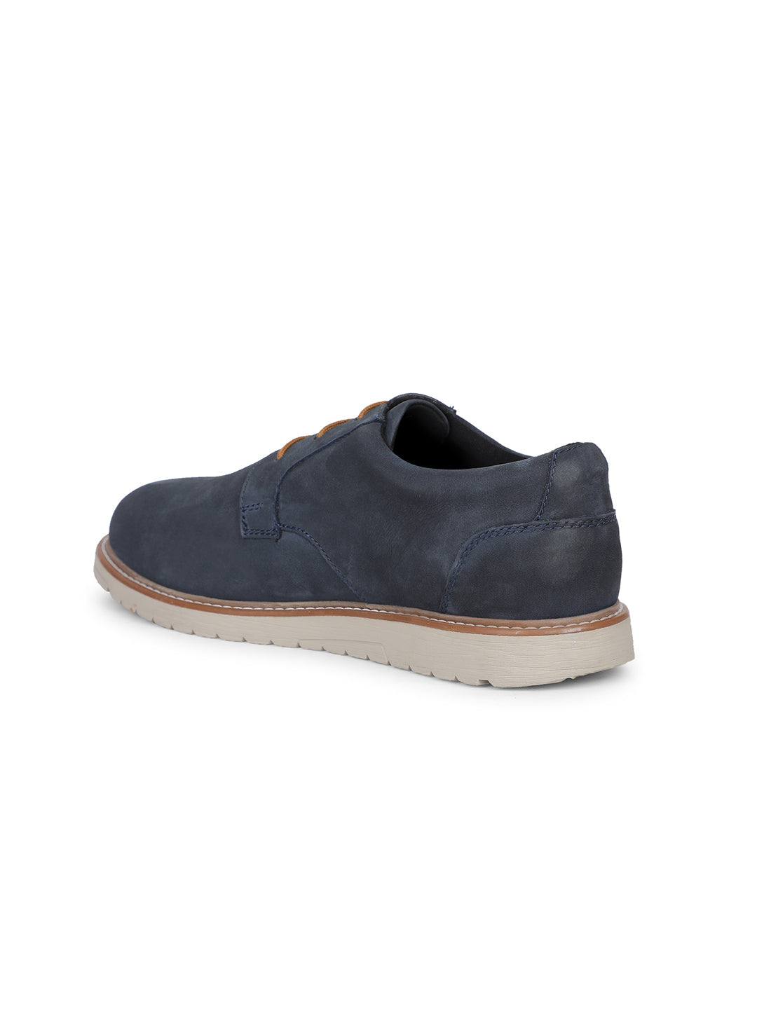 Hush Puppies Men Navy Blue Casual Lace-up Shoes - Navy Blue - View 3