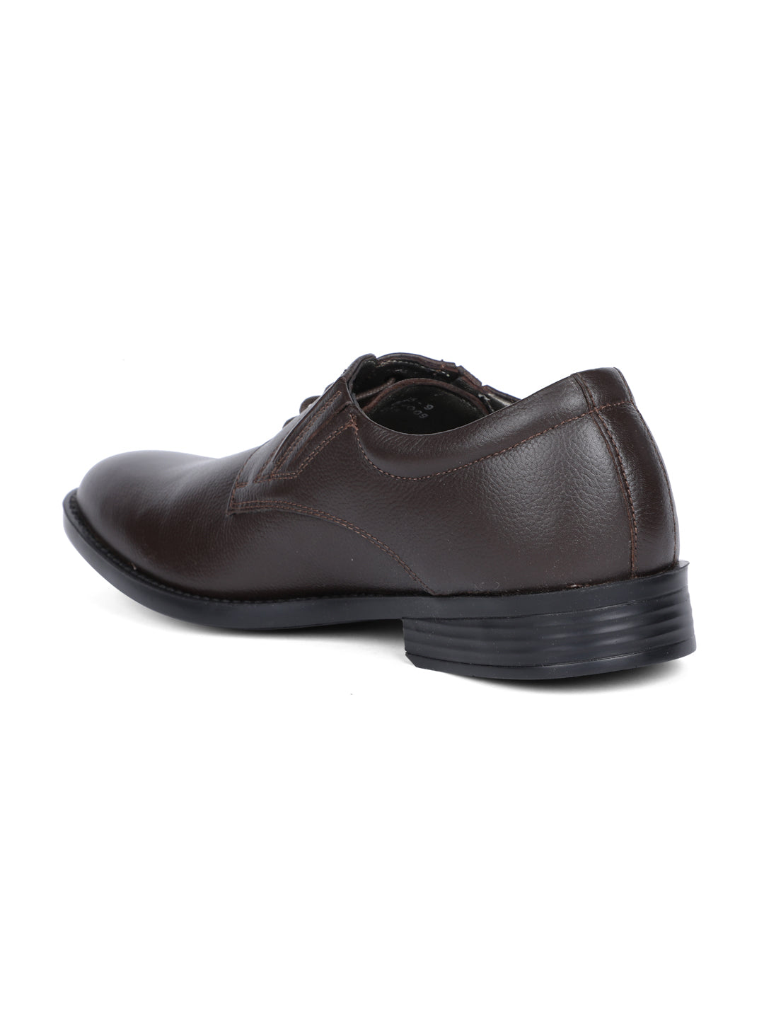 Bata Men Brown Formal Lace-up Derby Shoes - Brown - View 2