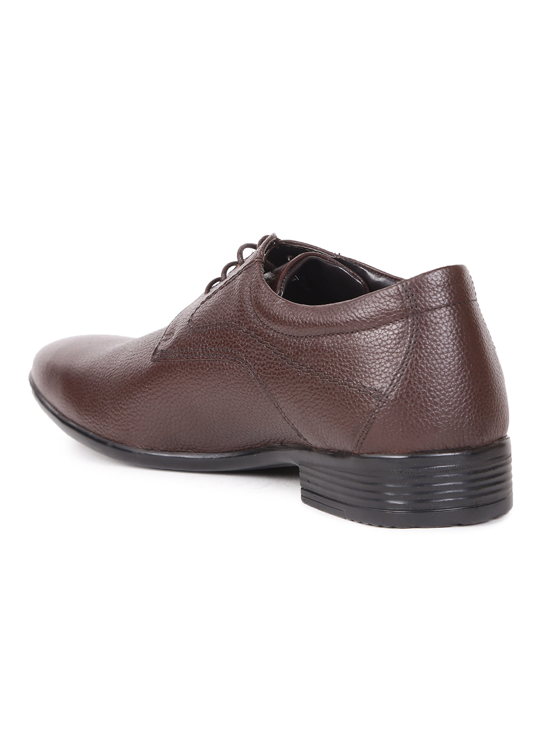 Bata Men Brown Formal Lace-up Derby Shoes - Brown - View 3