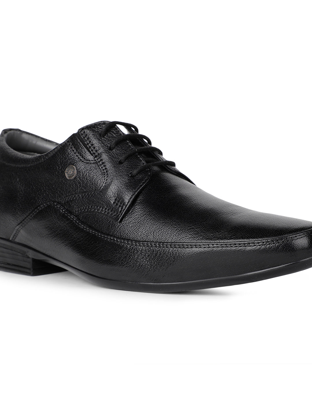 Bata Men Black Formal Lace-up Derby Shoes - Black - View 5