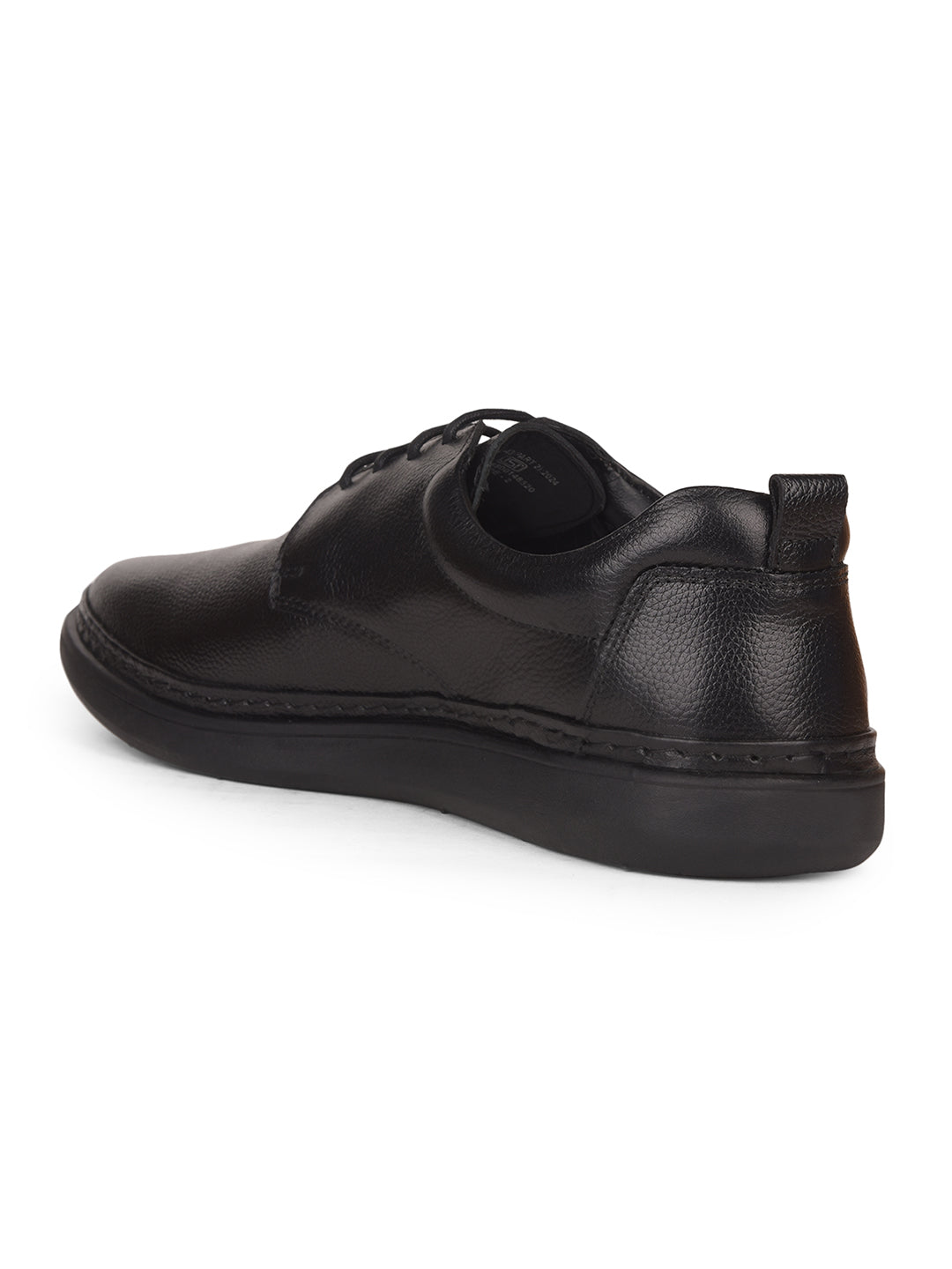 Bata Men Black Formal Lace-up Derby Shoes - Black - View 3