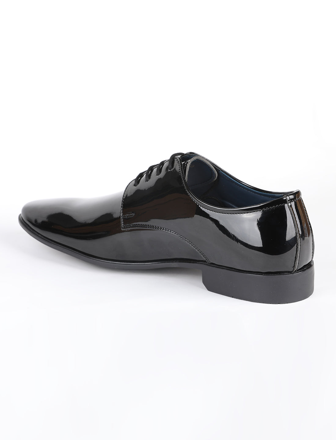 The Imperio Black Men Occasion Patent Derby V8 By Ruosh