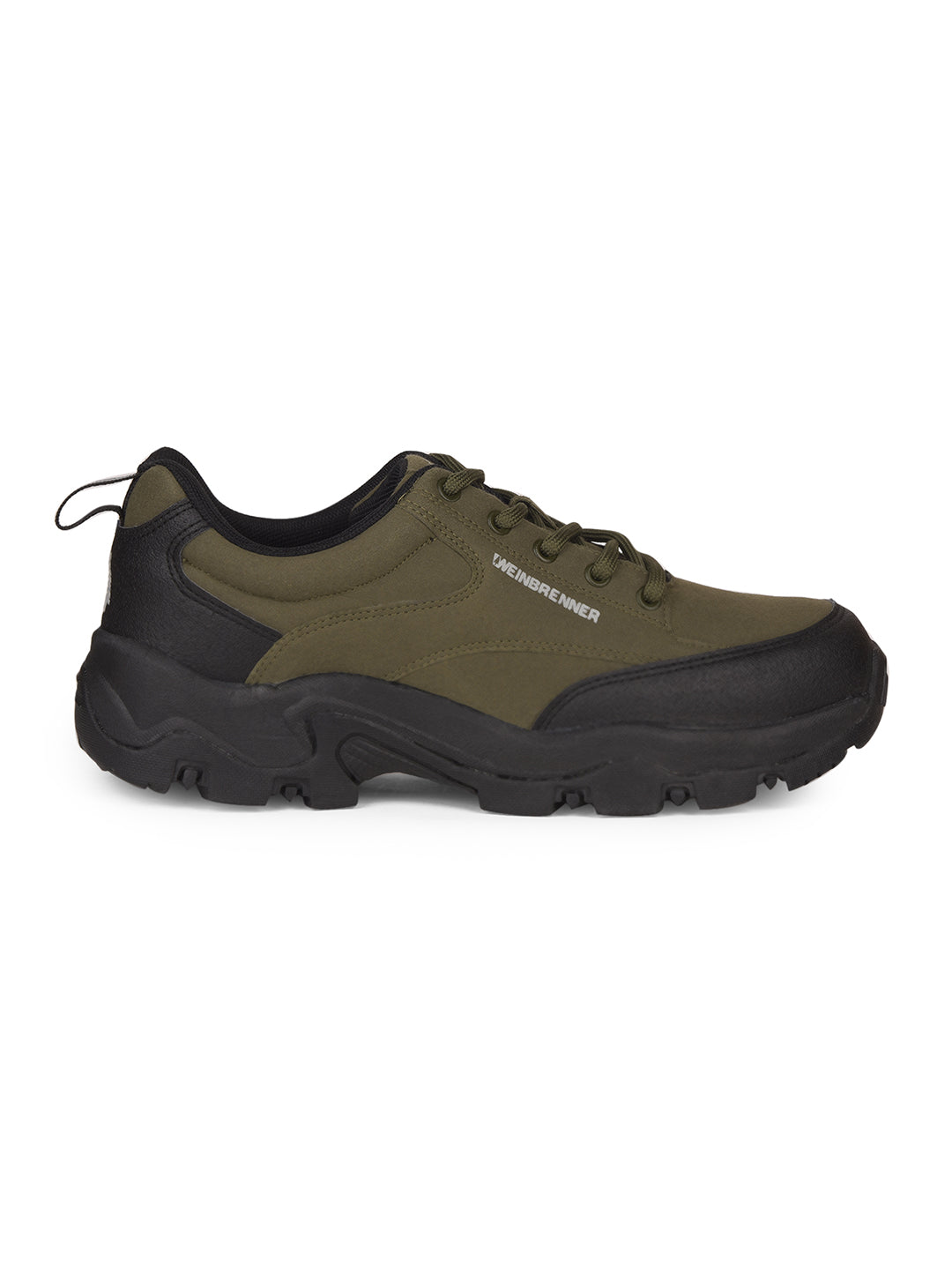 Weinbrenner Men Olive Casual Lace-up Oxford Shoes - Olive - View 4