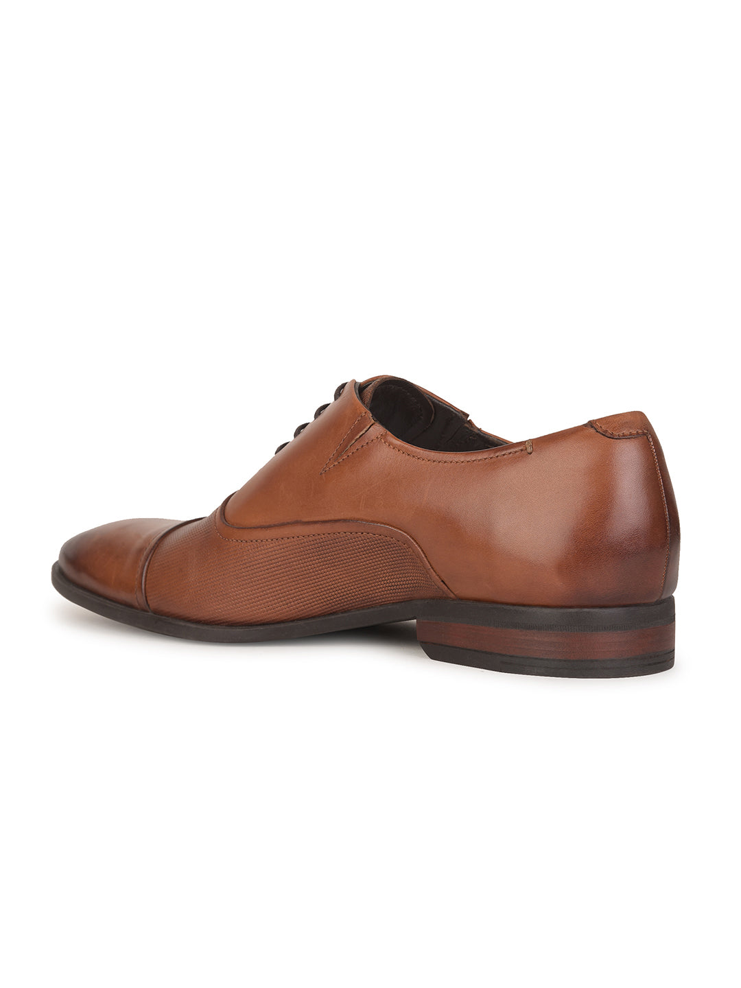 Hush Puppies Men Tan Formal Lace-up Oxford Shoes - Tan - View 3