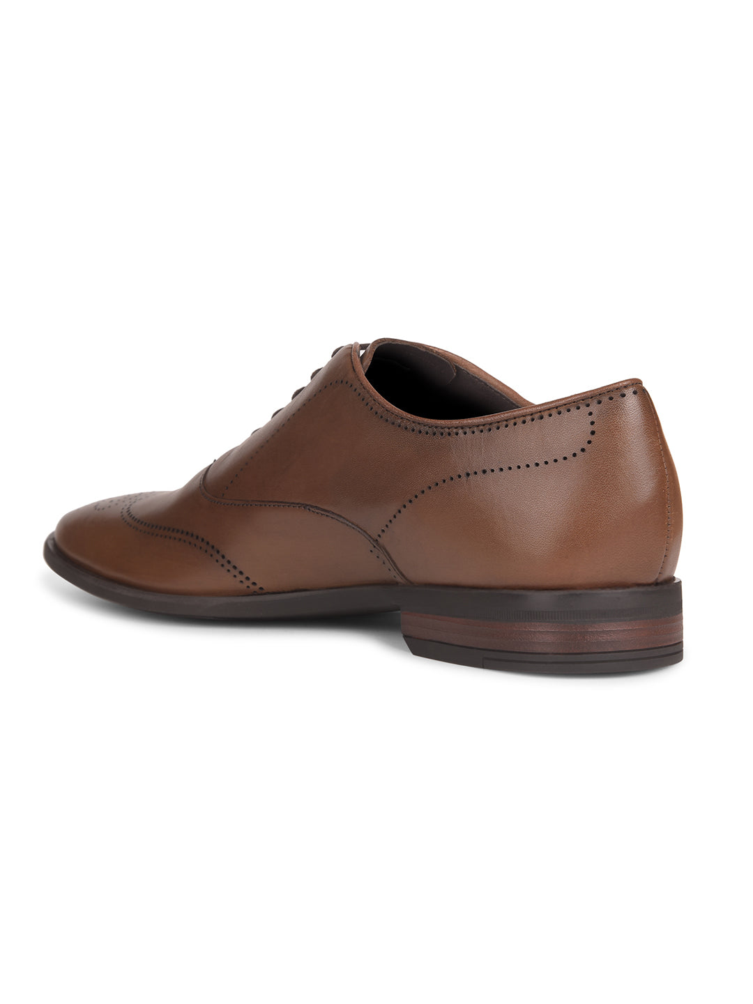 Hush Puppies Men Brown Formal Lace-up Oxford Shoes - Brown - View 3