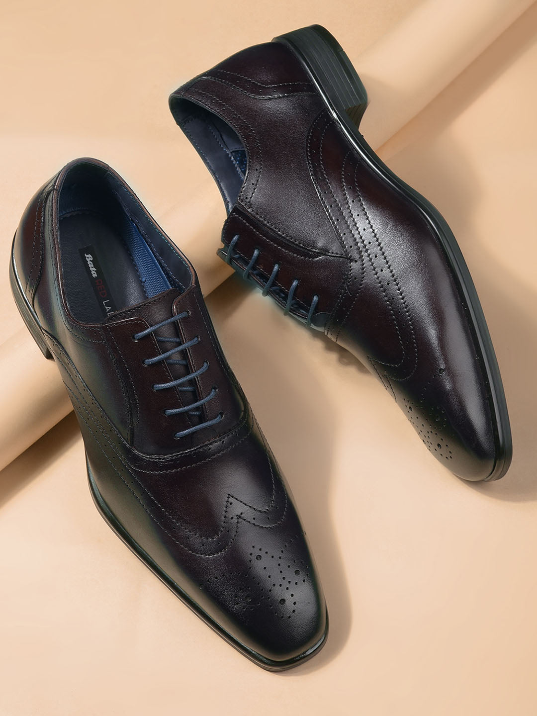 Bata Men Brown Formal Lace-up Oxford Shoes - Brown - View 6