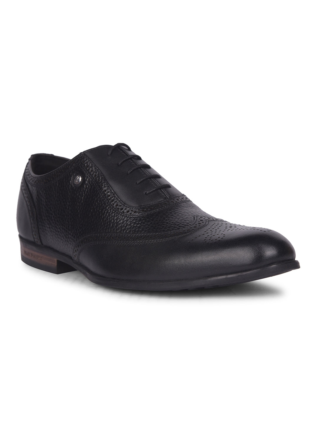 Hush Puppies Men Black Formal Lace-up Oxford Shoes - Black - View 1