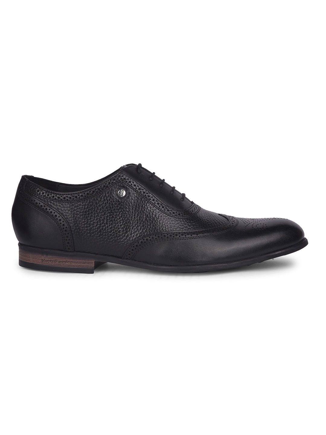 Hush Puppies Men Black Formal Lace-up Oxford Shoes - Black - View 2