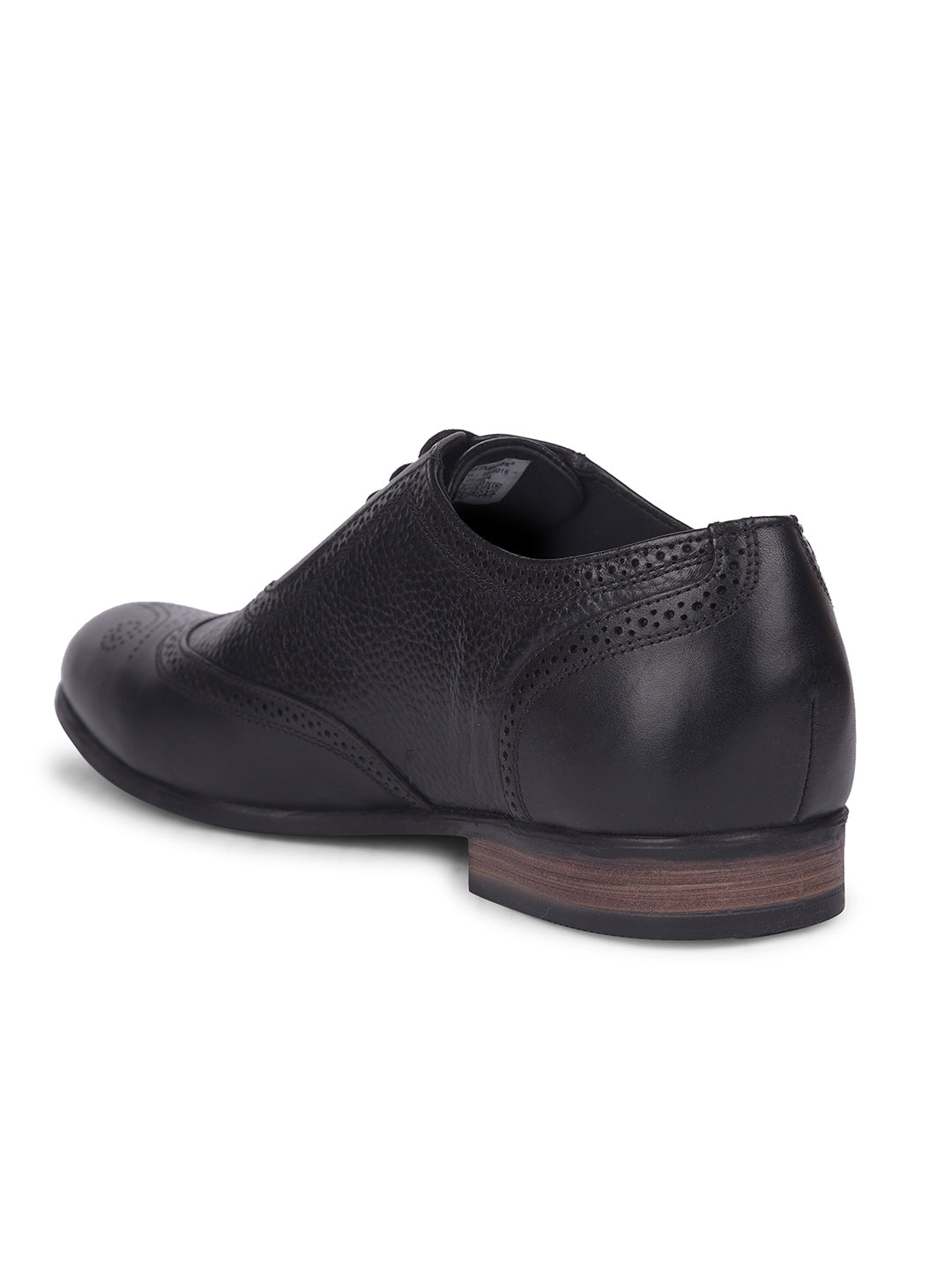 Hush Puppies Men Black Formal Lace-up Oxford Shoes - Black - View 3