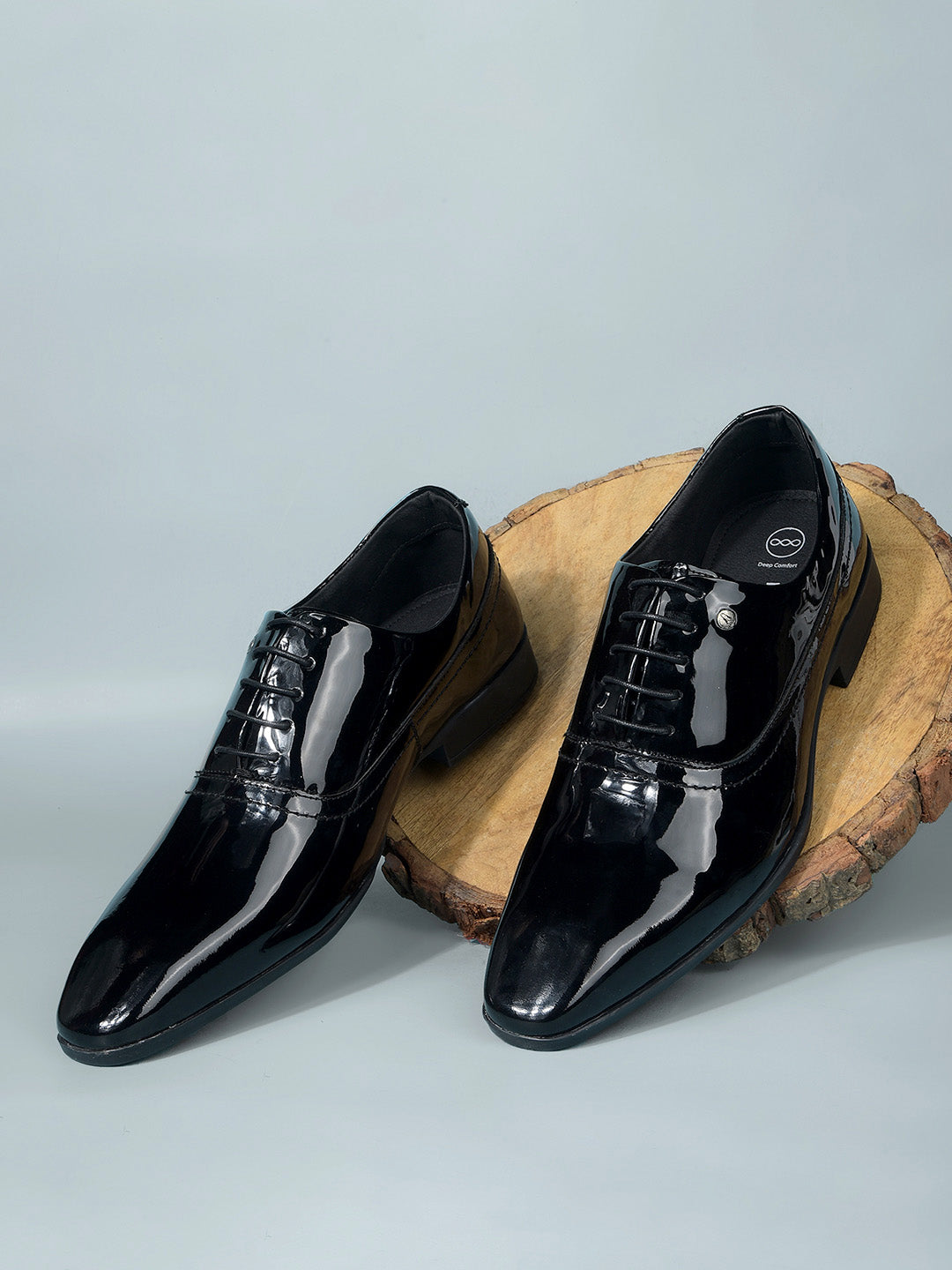 Hush Puppies Men Black Formal Lace-up Oxford Shoes - Black - View 6