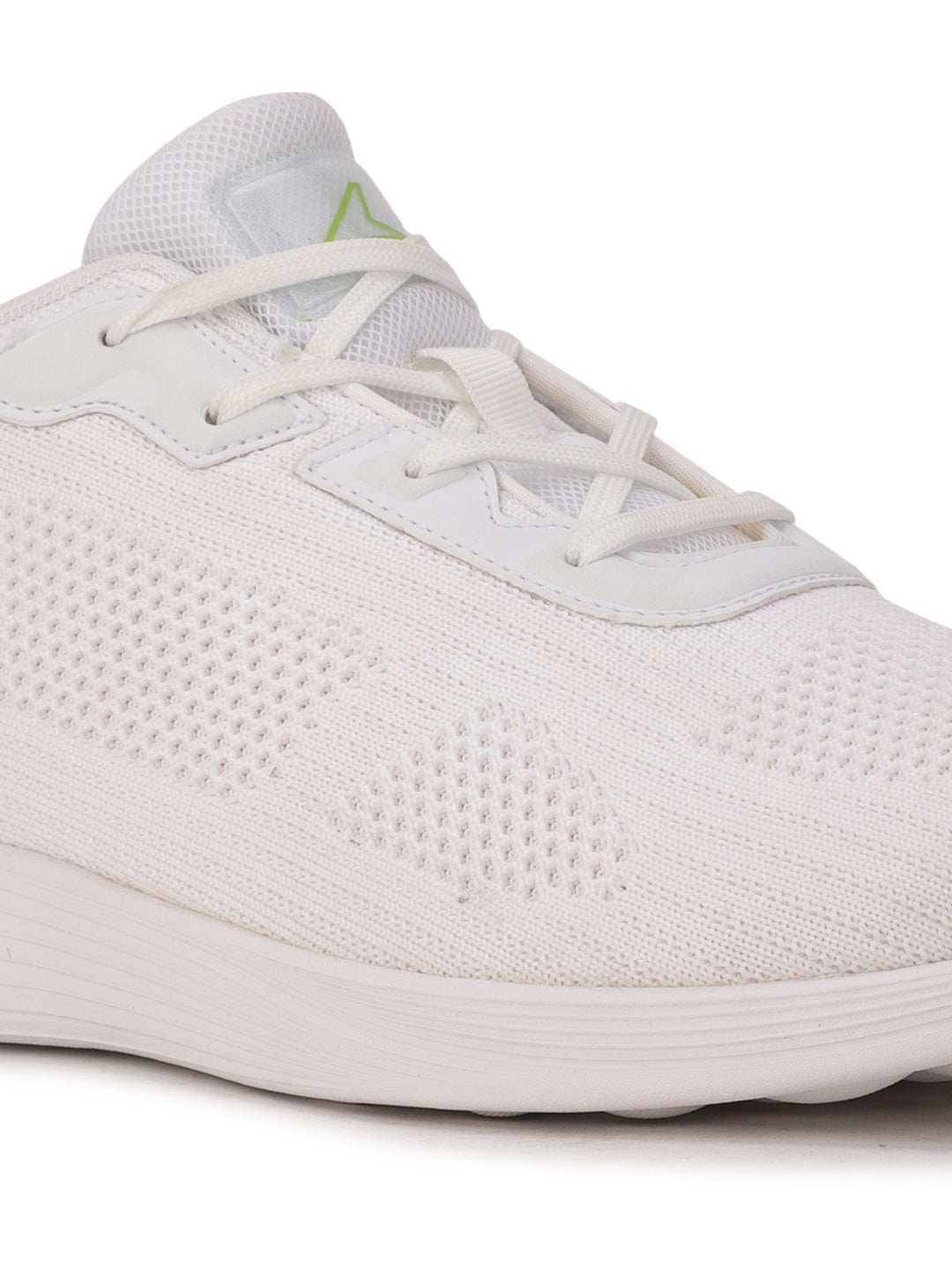 Power Men White Lace-up Oxford Sports Shoes - White - View 4
