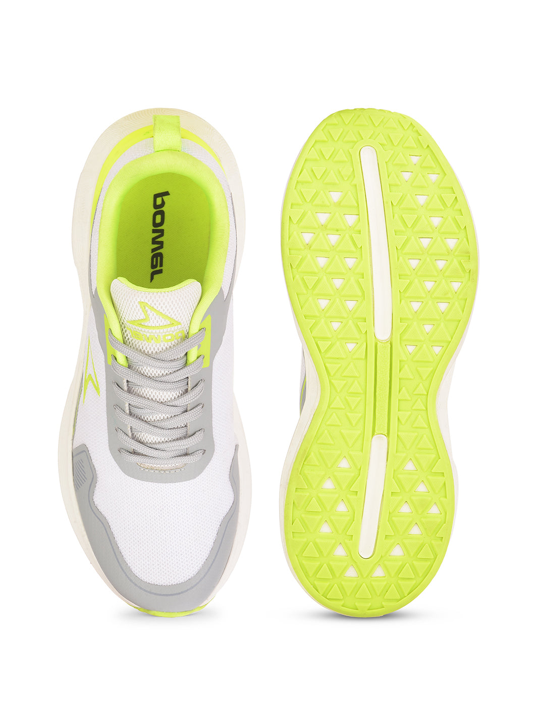 Power Men White Lace-up Oxford Sports Shoes - White - View 4