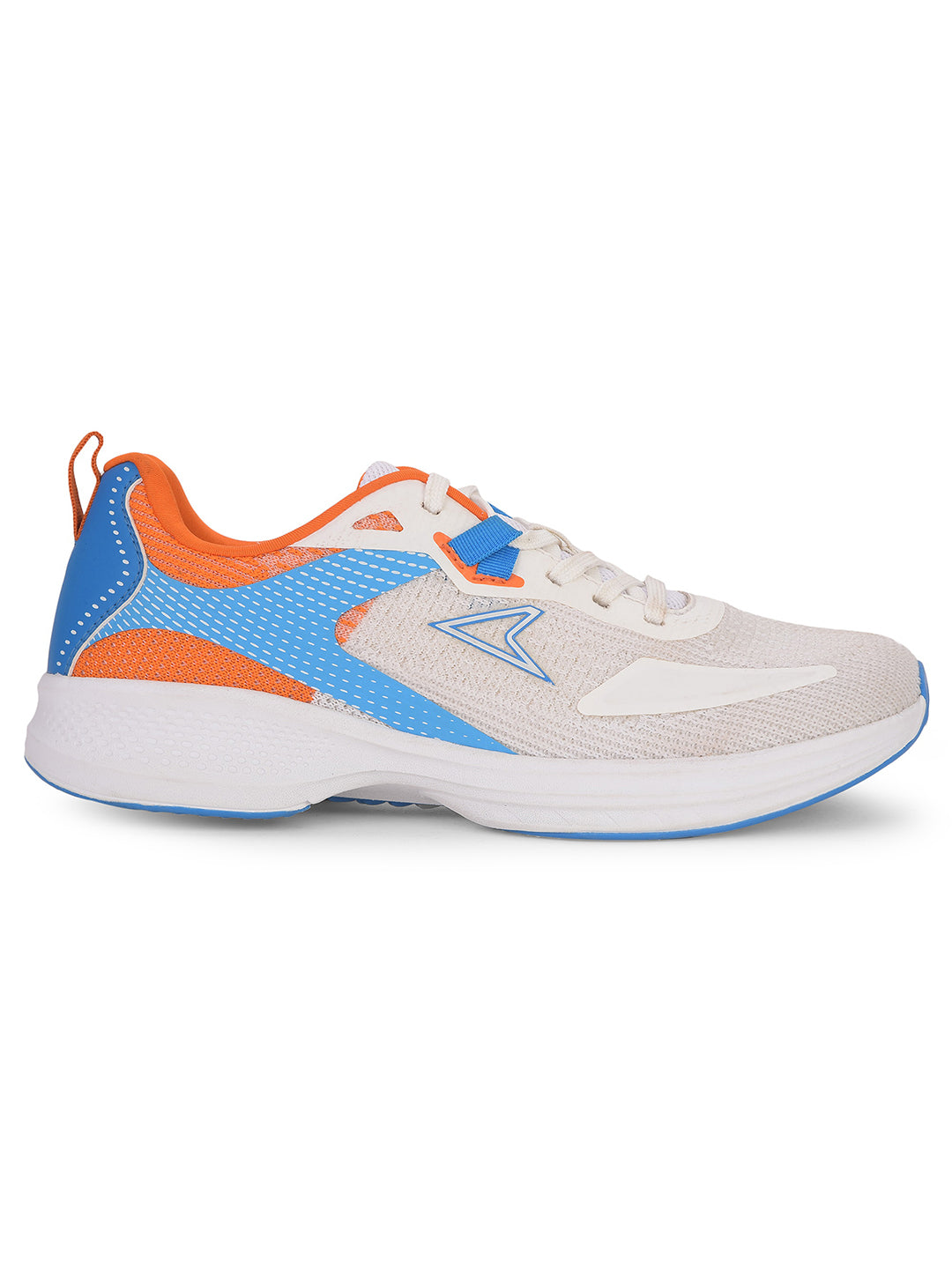 Power Men White Lace-up Oxford Sports Shoes - White - View 2